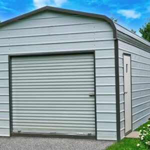 12x20x8 Metal Garage Regular