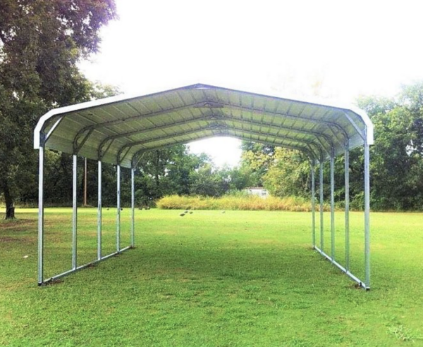 18x30x8 Regular Metal Carport